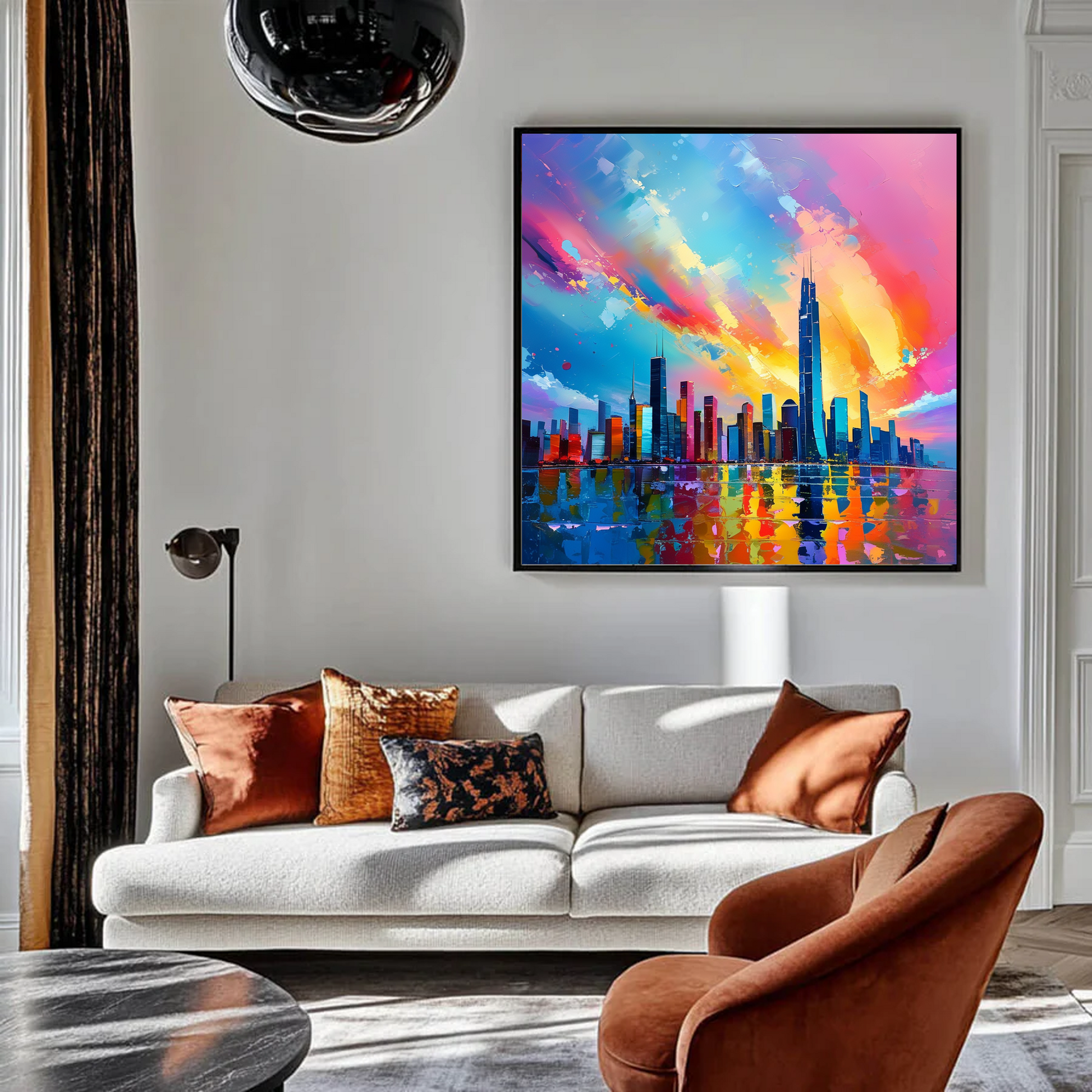 Colorful Urban Sky
