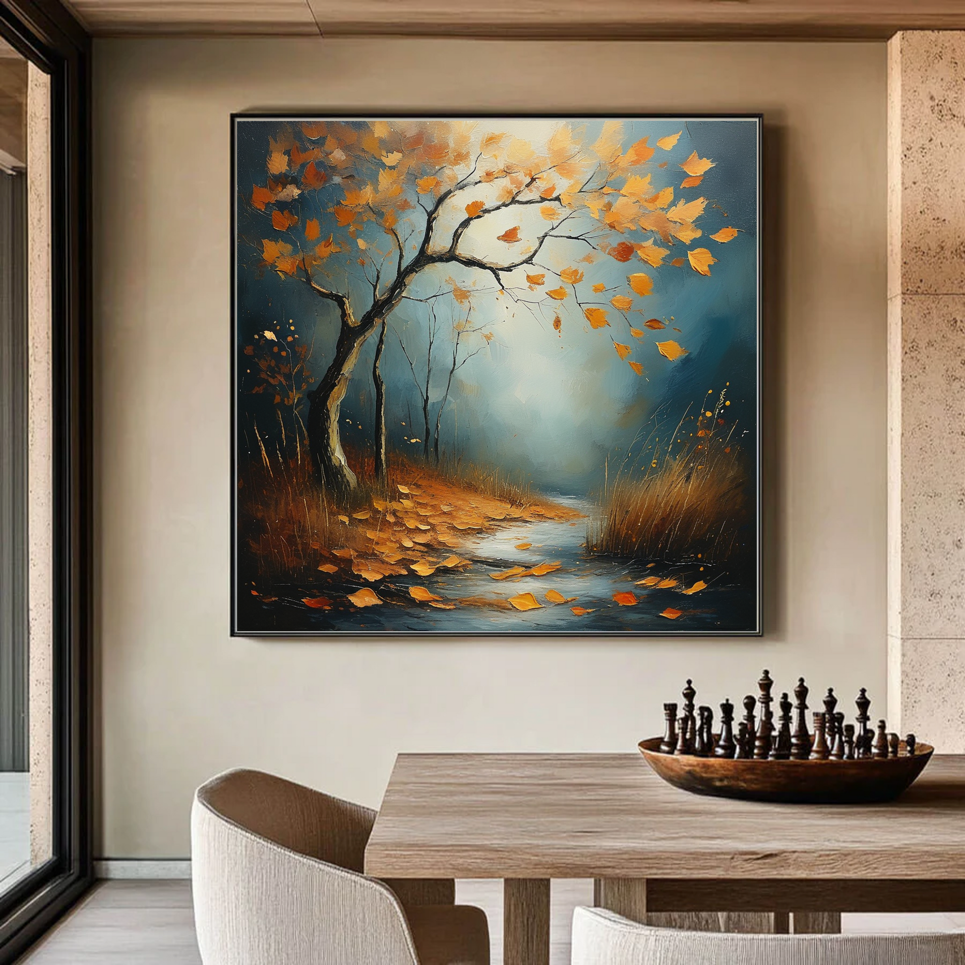 Enchanted Autumn Pathway