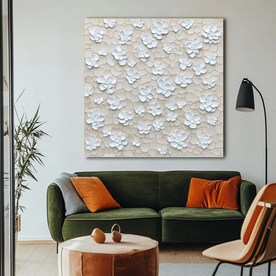 Ethereal Symphony of White Blooms