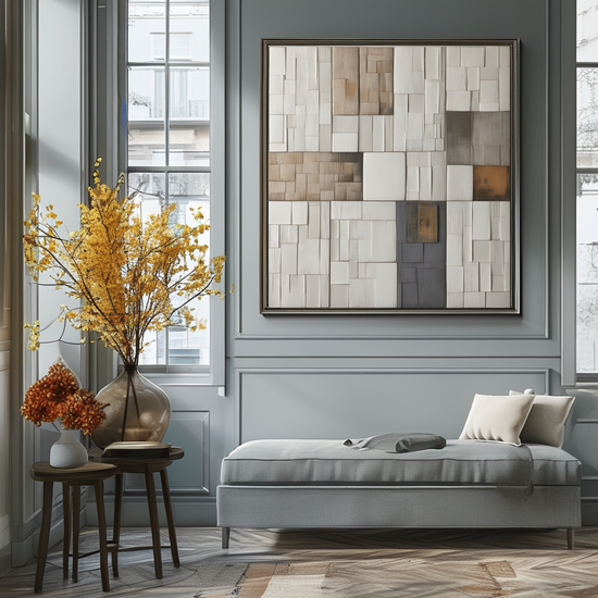 Textured Tapestry of Neutral Tones
