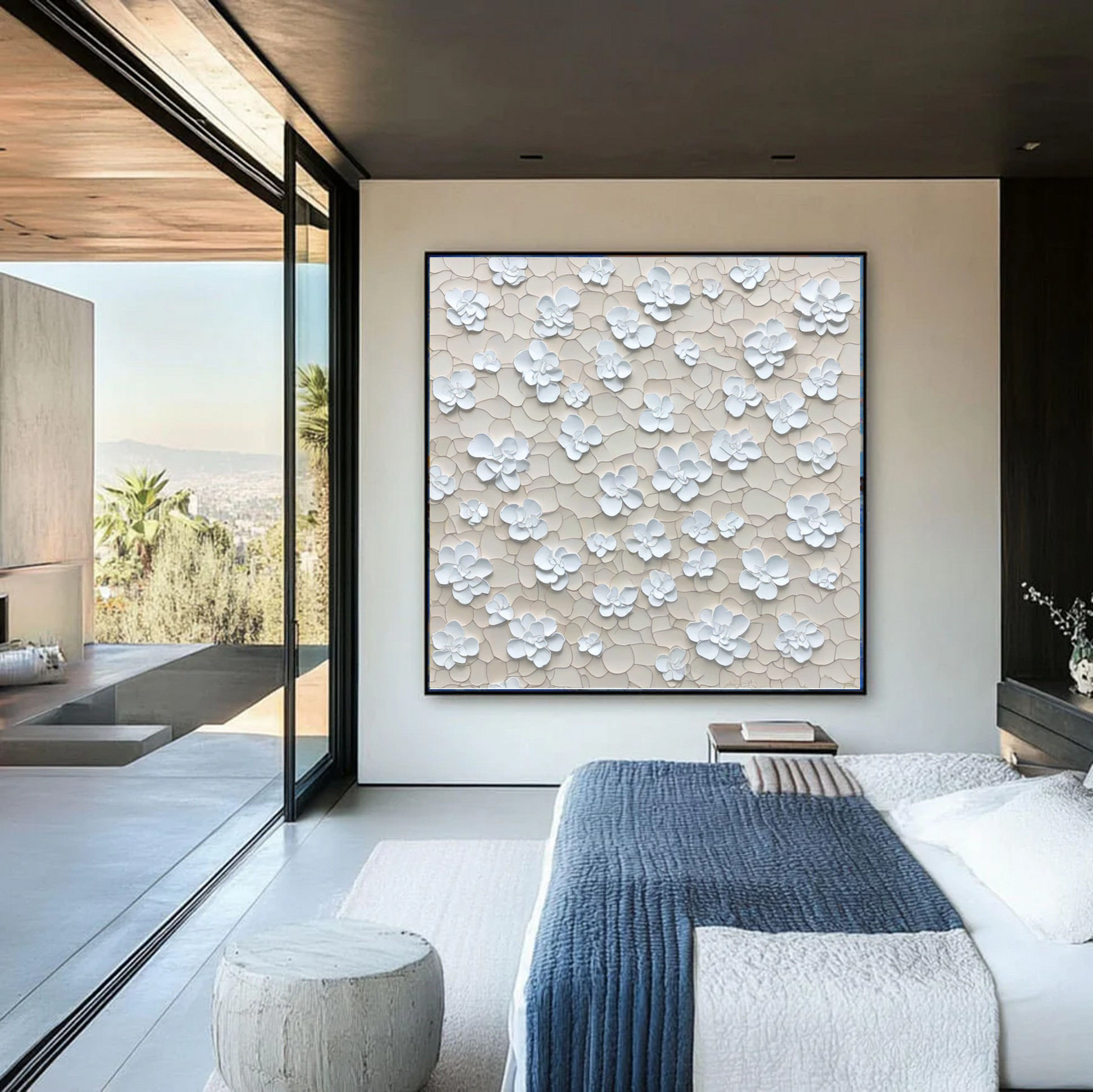 Ethereal Symphony of White Blooms