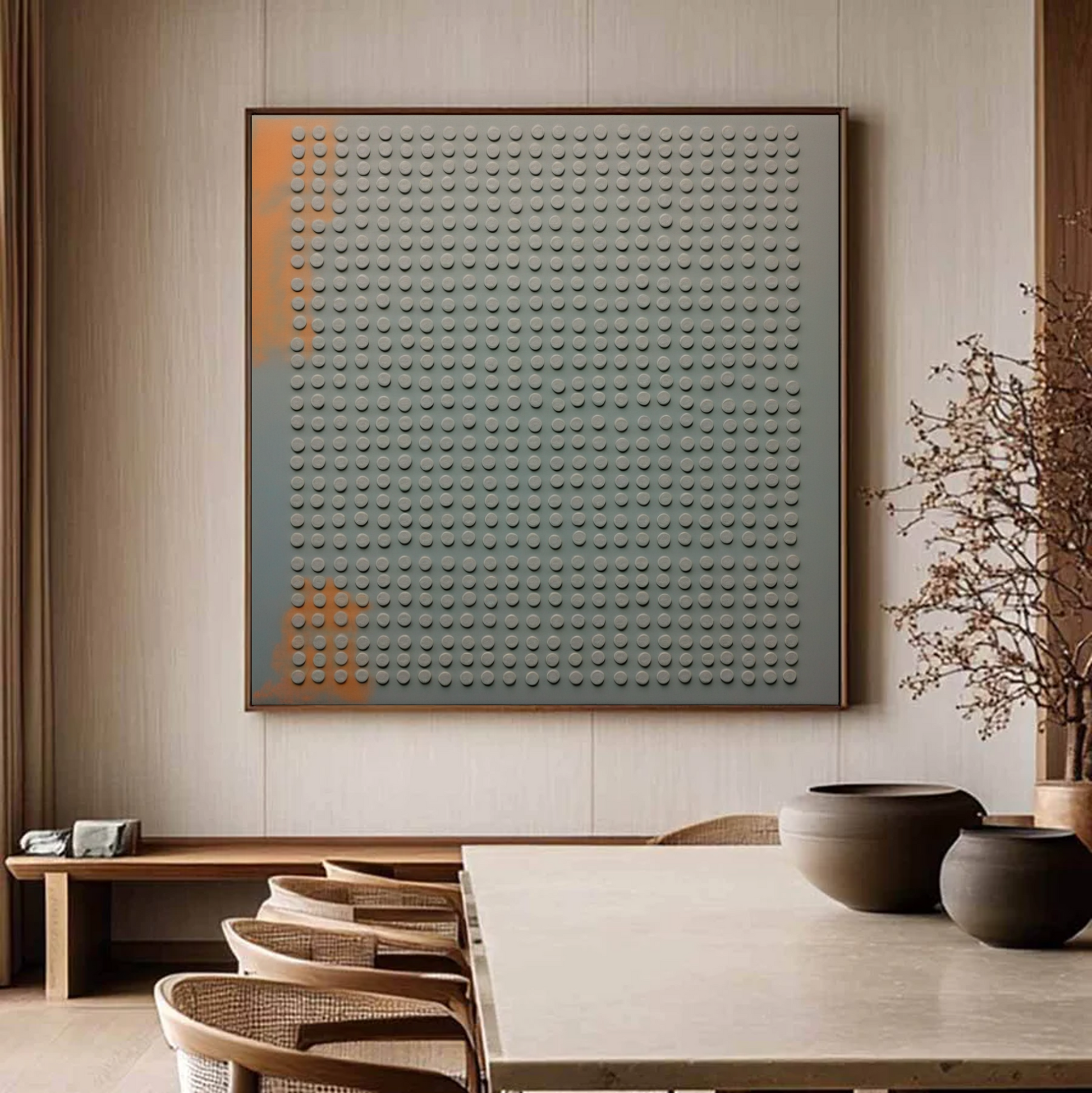 Dotted Symphony with a Splash of Vivacity