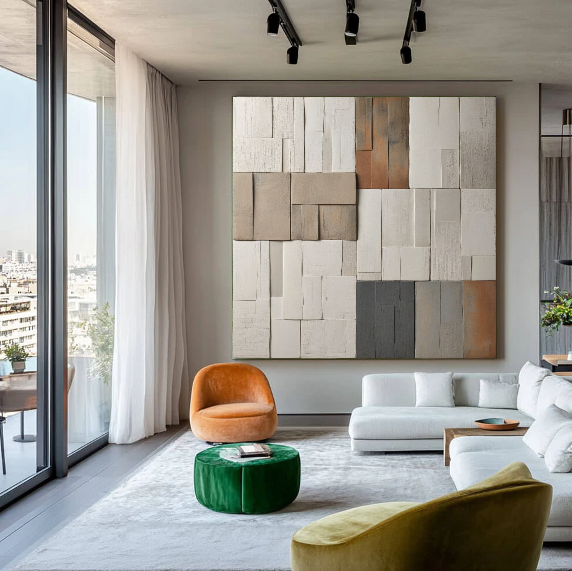 Harmony in Hues and Textures