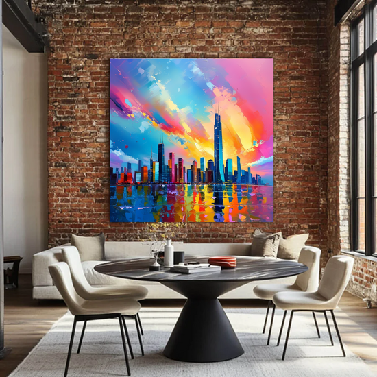 Colorful Urban Sky