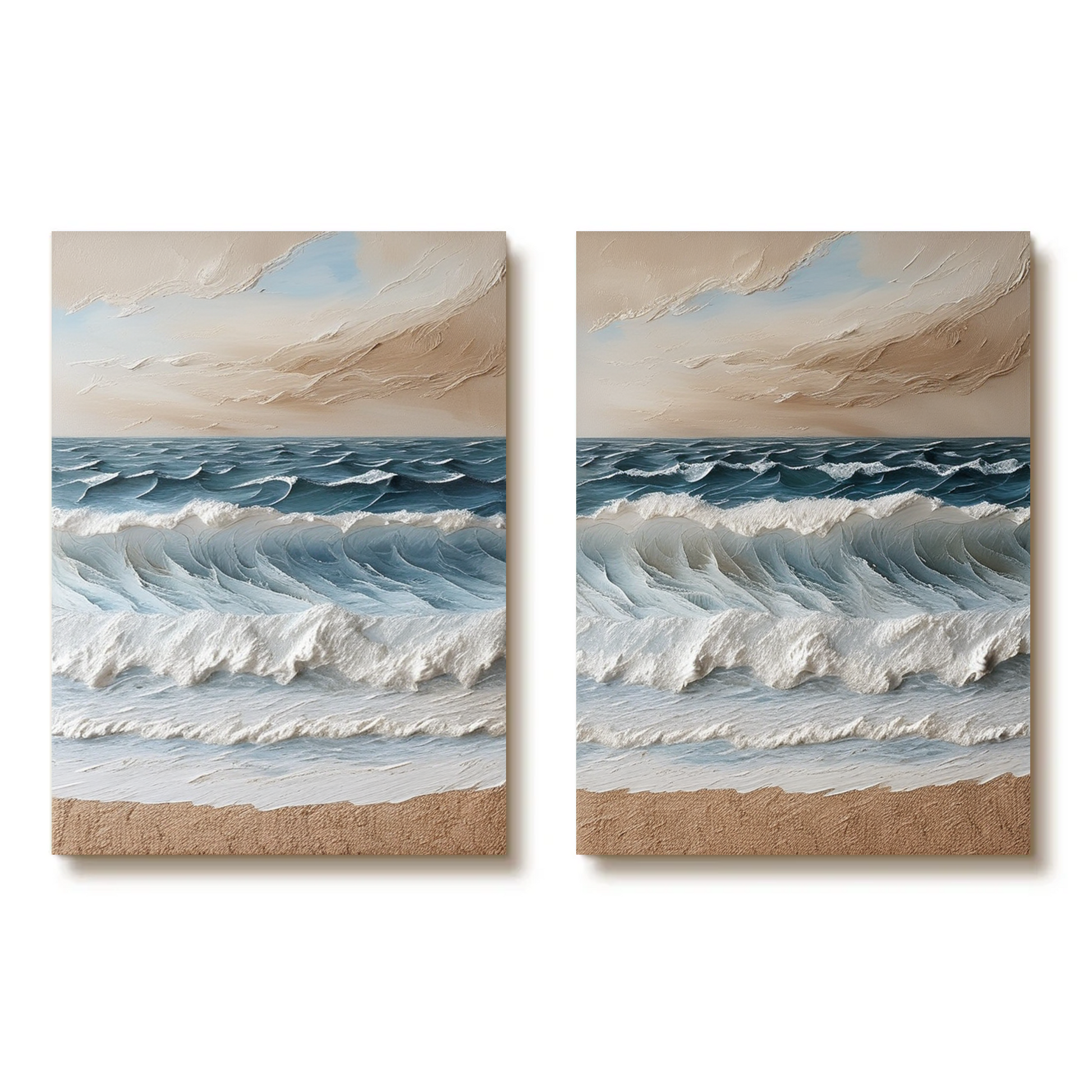 Rhythms of the Shoreline: Oceanic Embrace