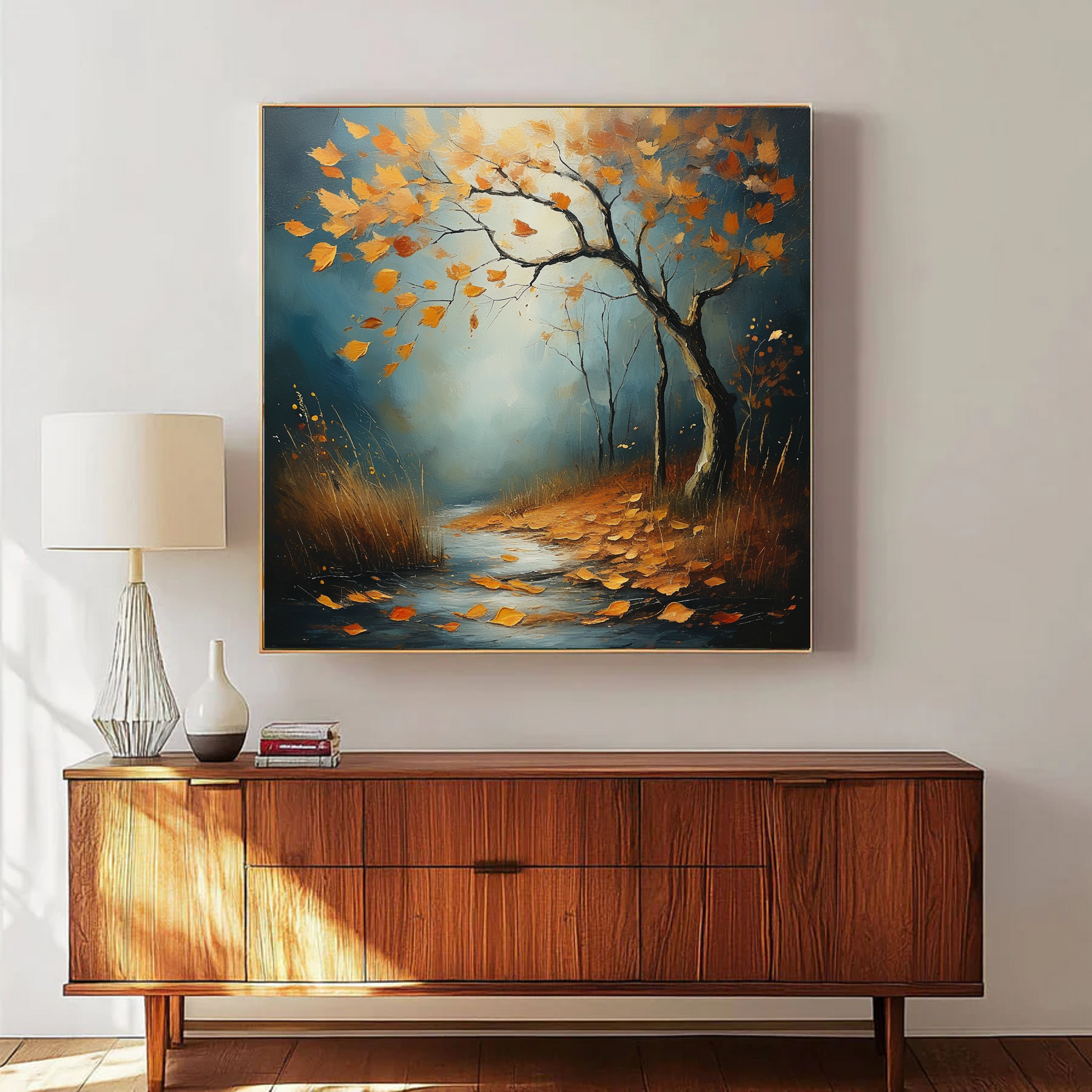 Enchanted Autumn Pathway