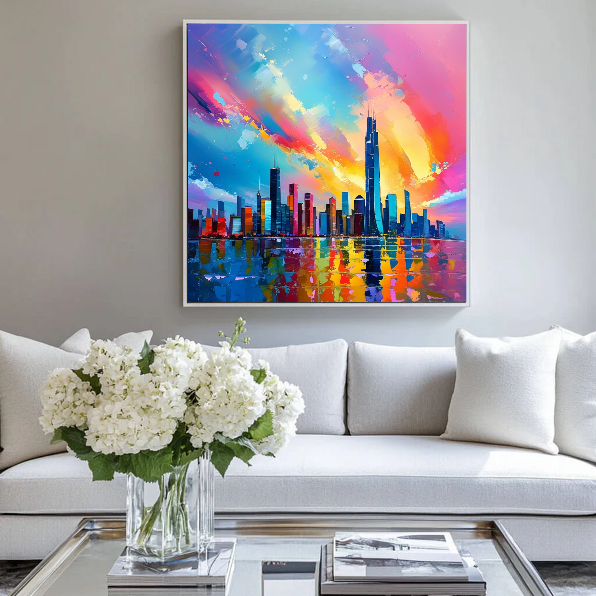 Colorful Urban Sky