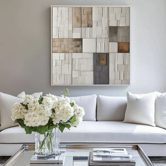 Textured Tapestry of Neutral Tones