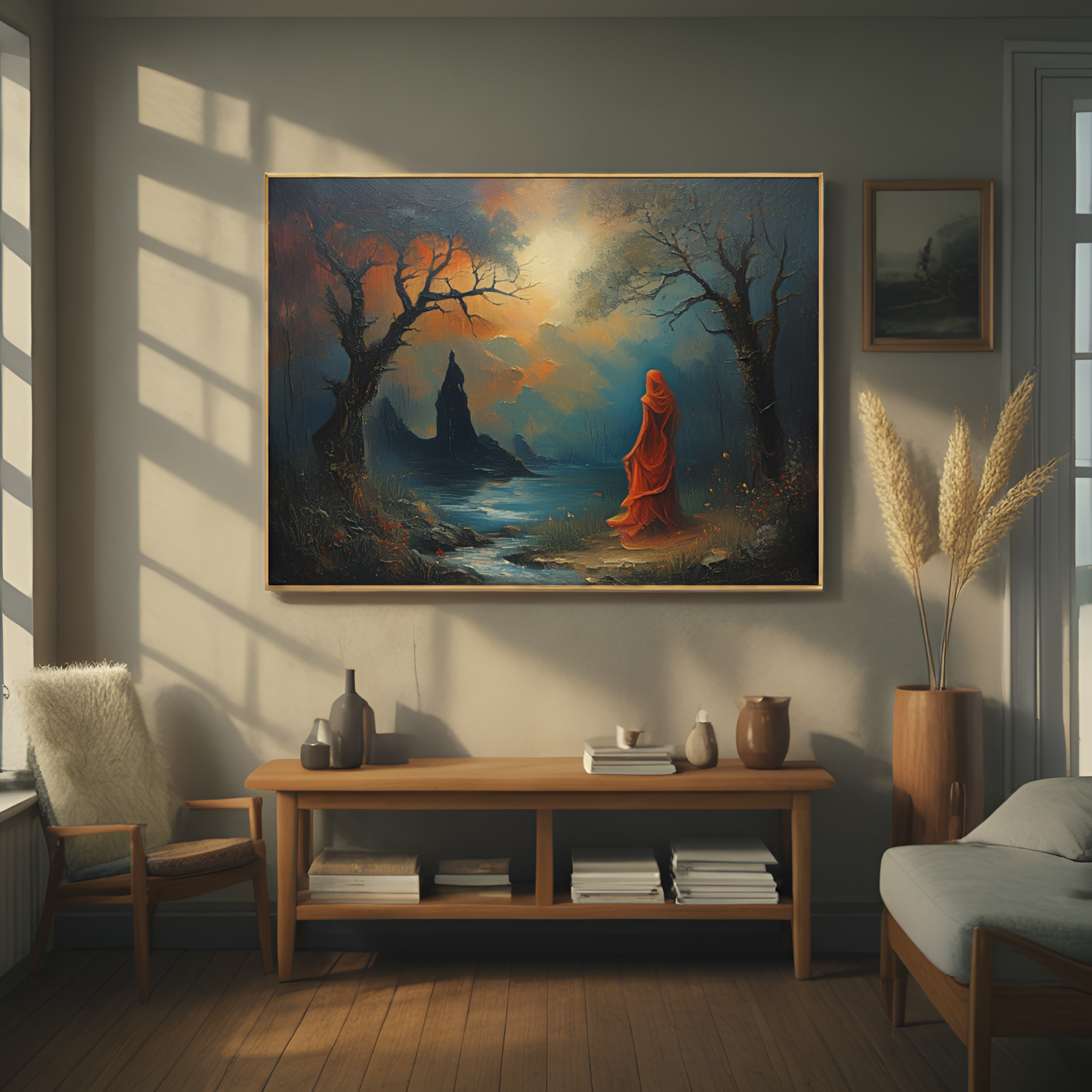 The Enigmatic Encounter by the Lake
