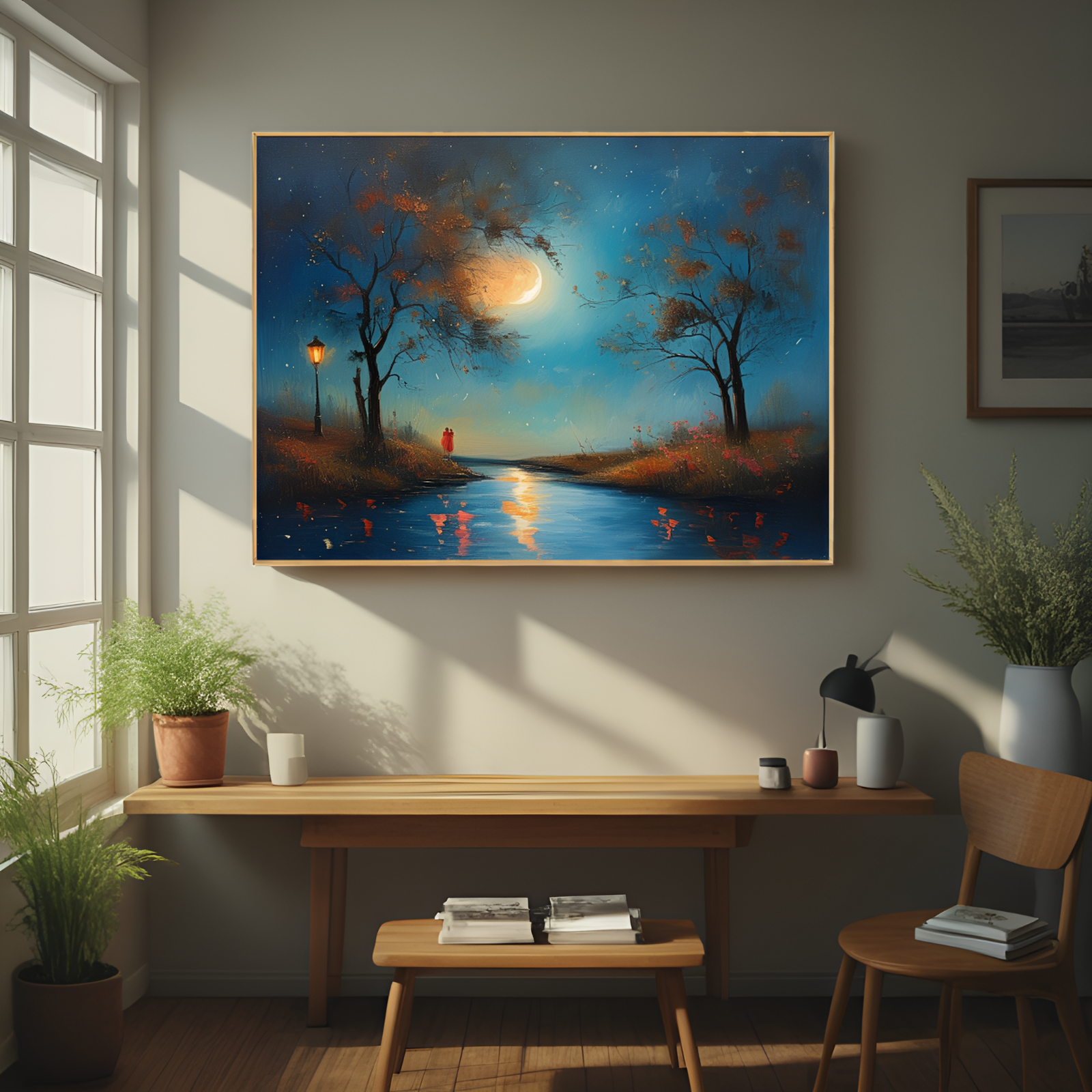 Moonlit Serenade of Love