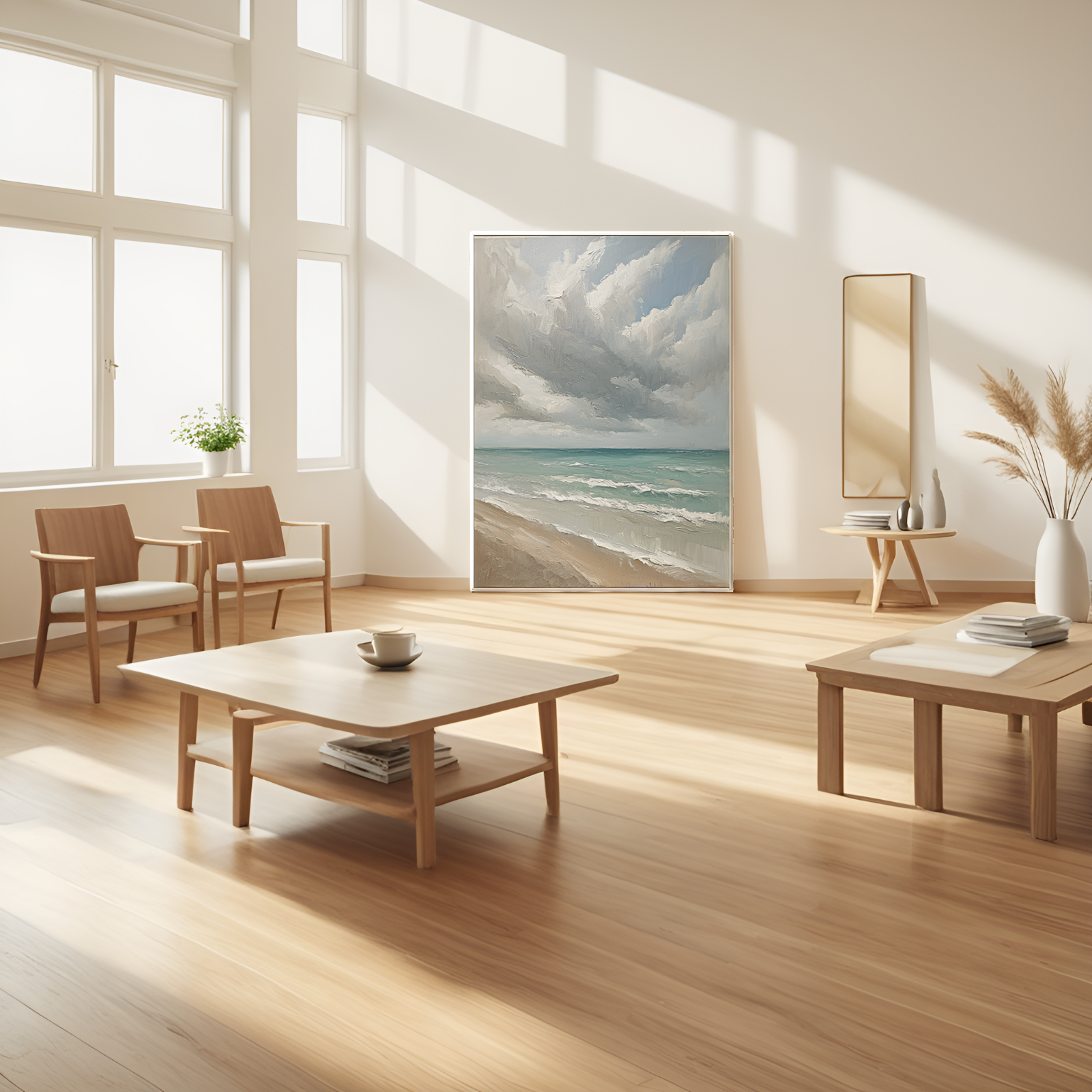 Dynamic Seascape: Clouds and Waves