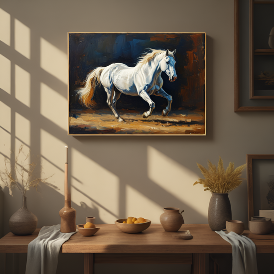 The Gallop of the White Steed