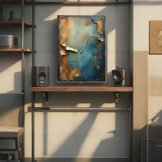 Echoes of Time: The Peeling Facade of Memories