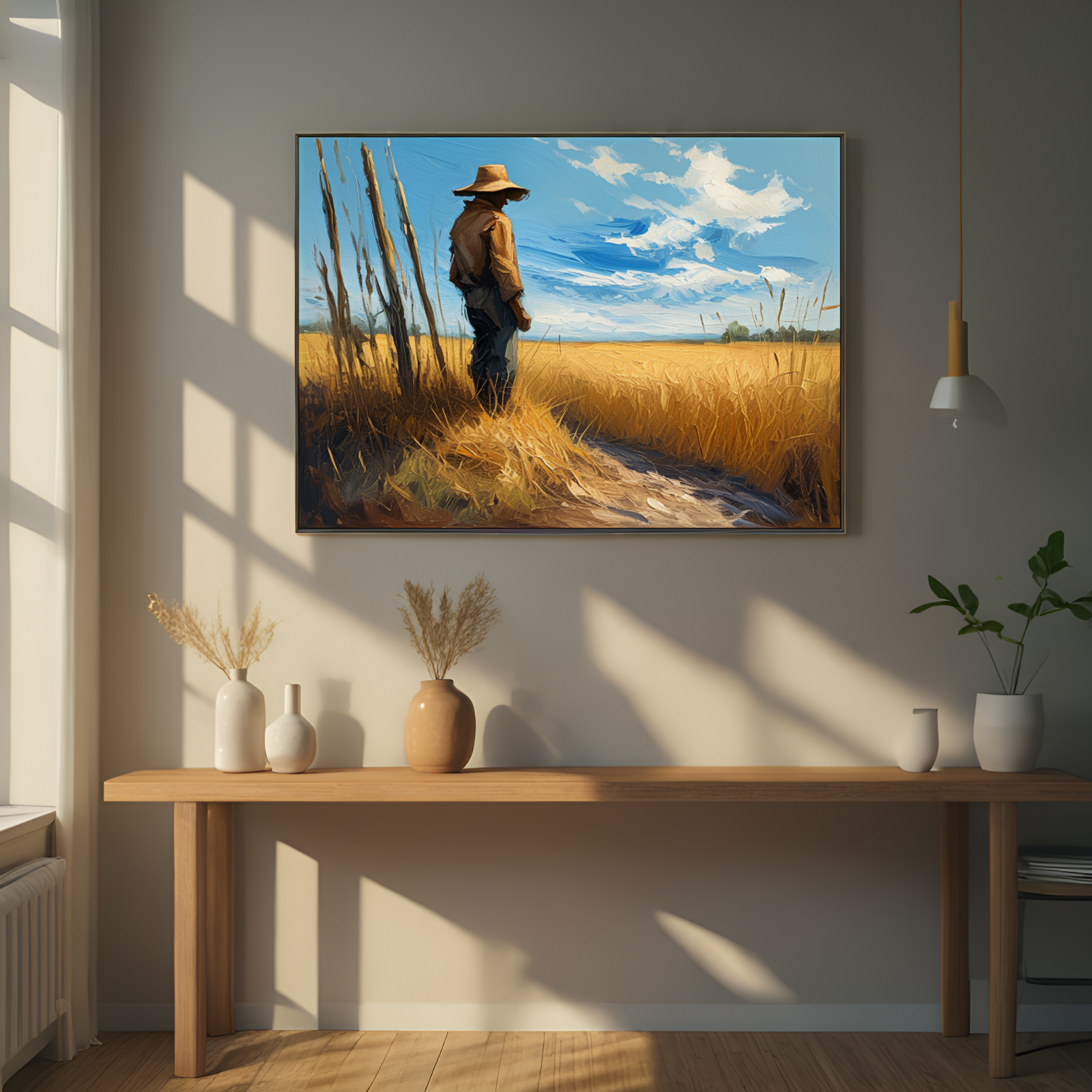 Solitude in the Golden Field