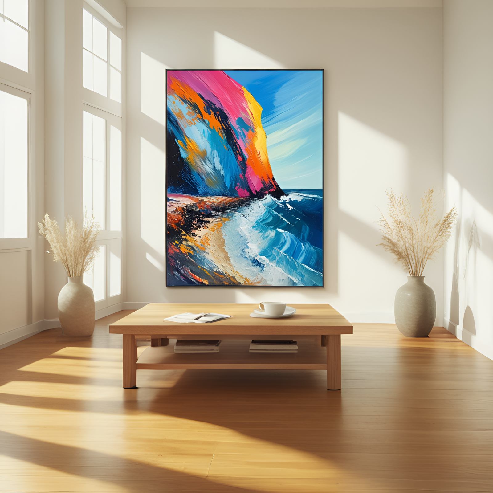 Coastal Symphony of Colors