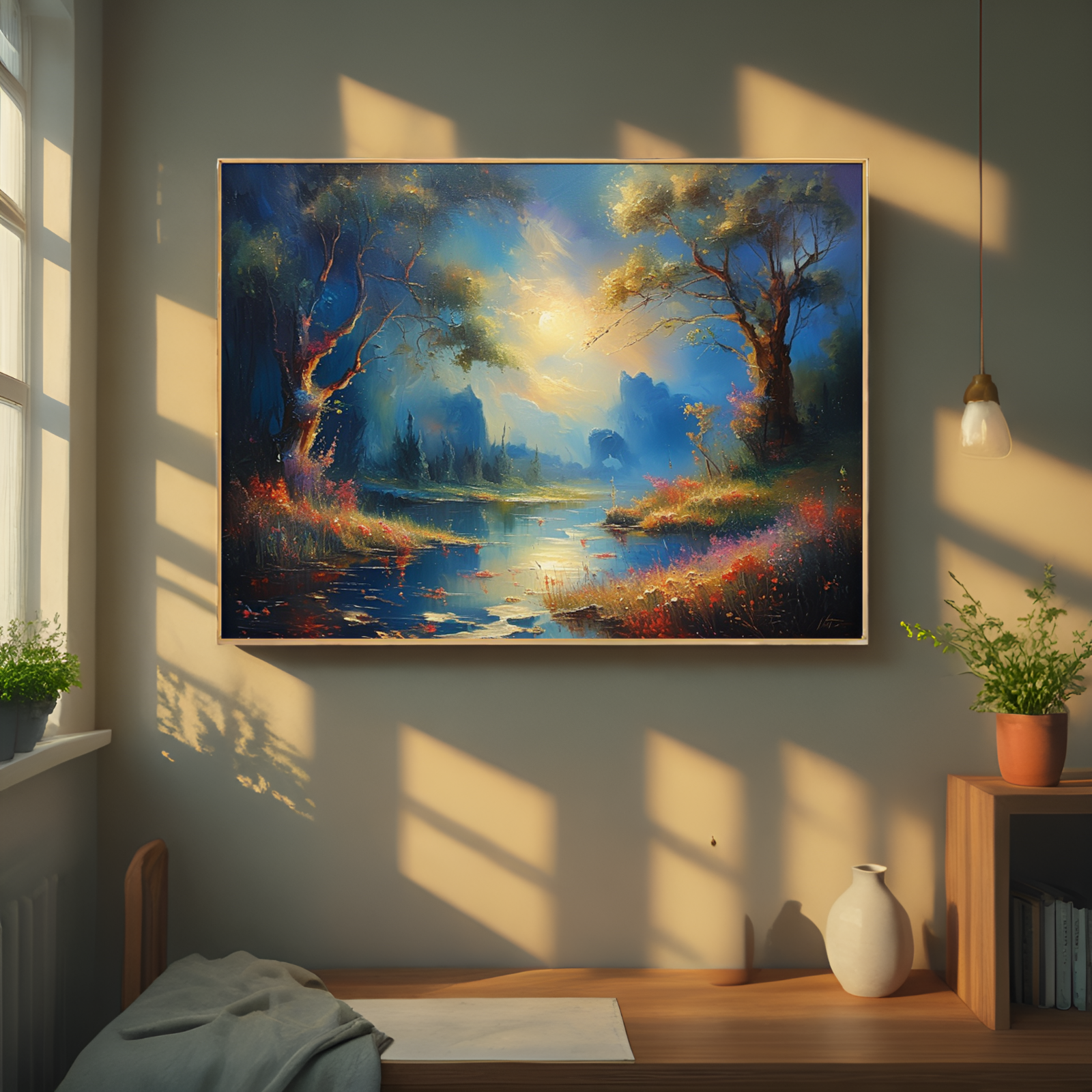 Mystical Glade at Dawn