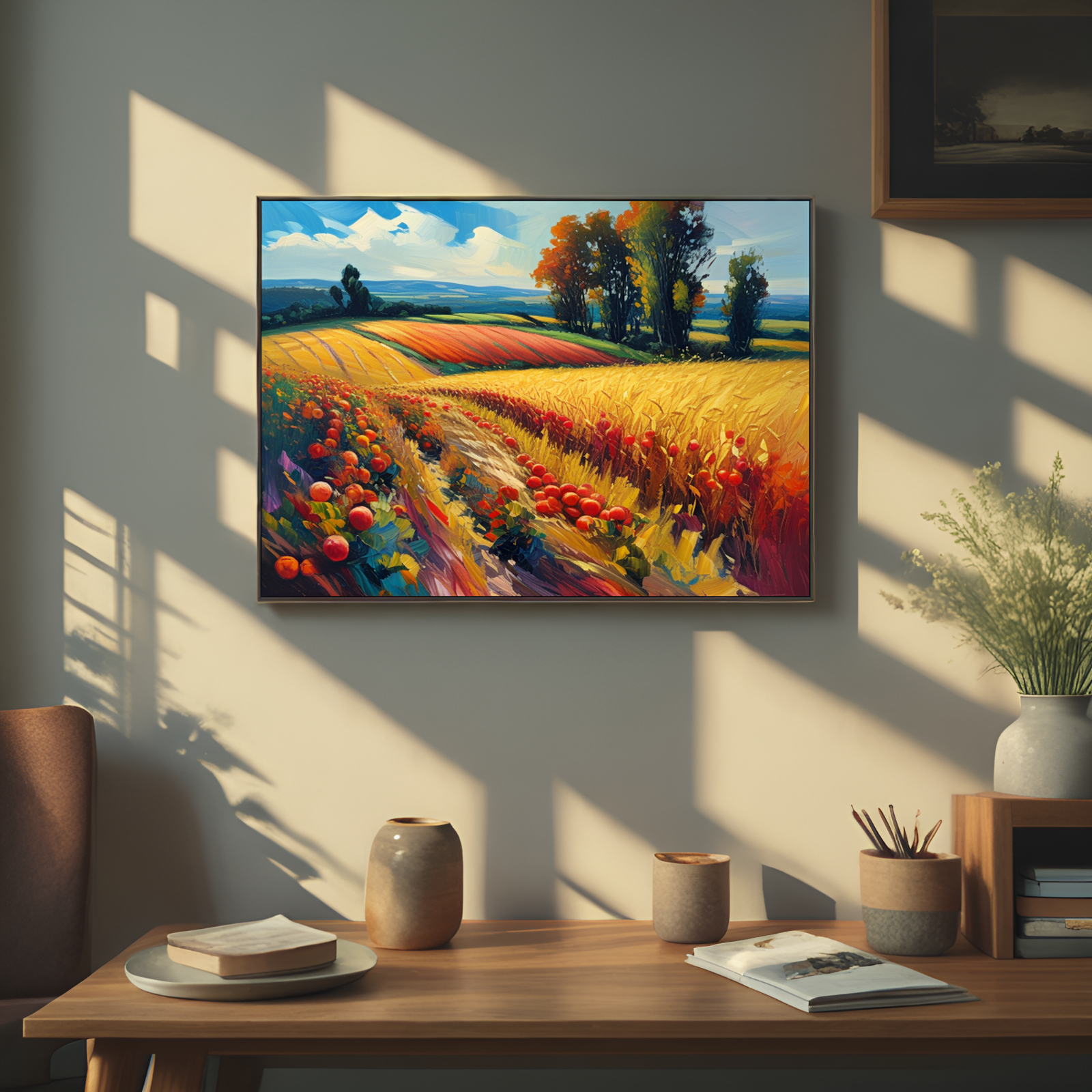 Harvest Splendor in the Fields