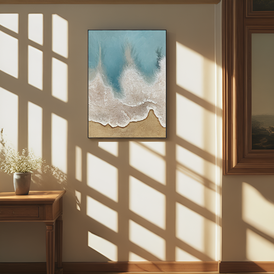 Ocean's Embrace on the Sandy Shores