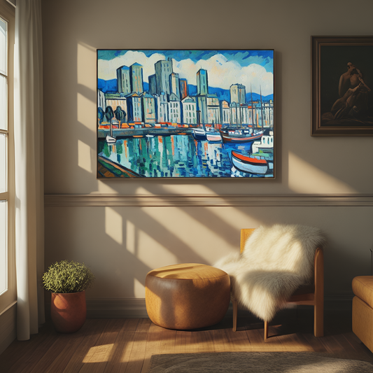 Harbor and Cityscape