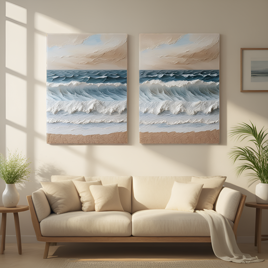 Rhythms of the Shoreline: Oceanic Embrace