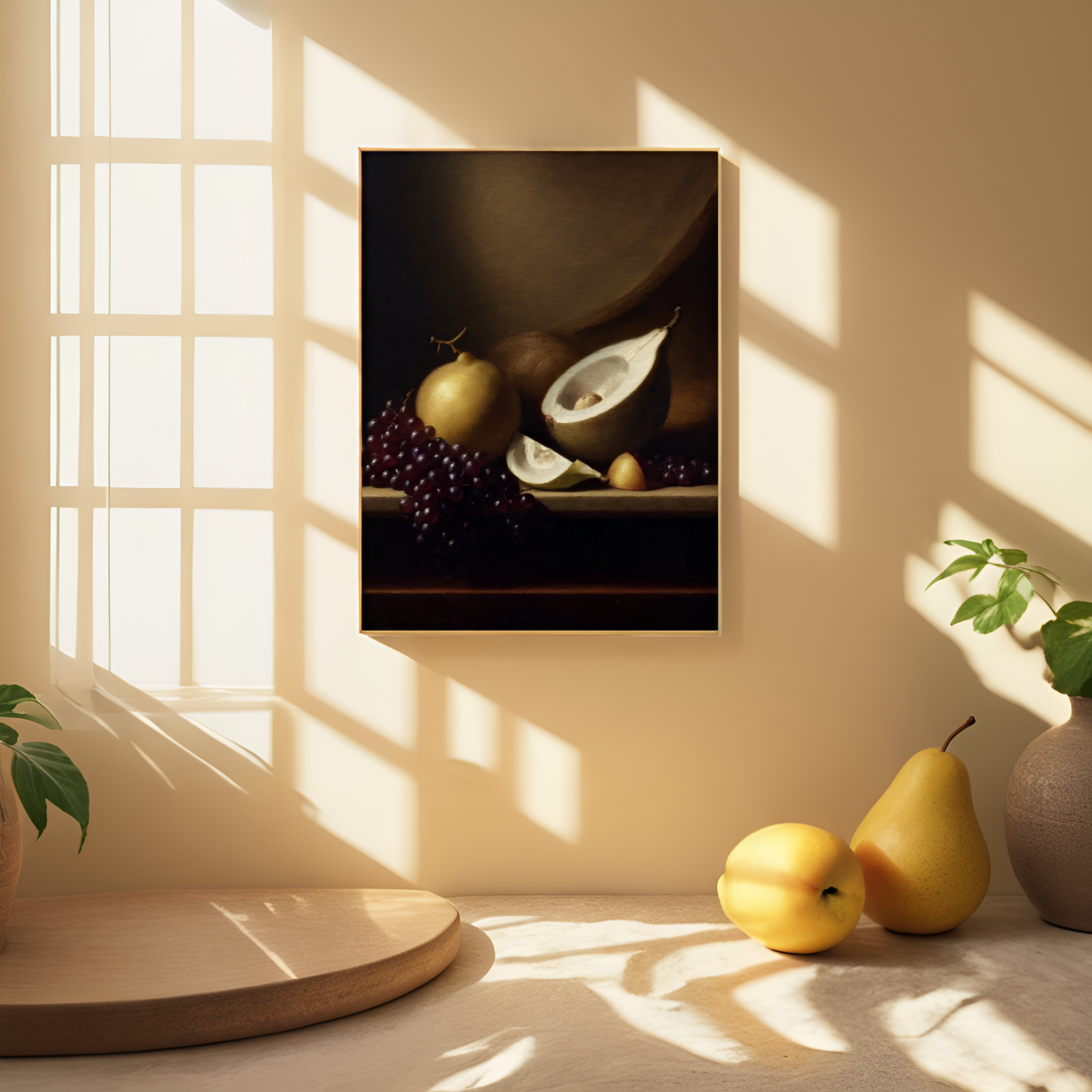 Still Life: A Symphony of Fruits