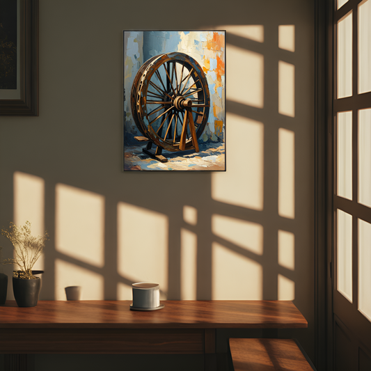 The Timeless Wheel: Echoes of Bygone Journeys