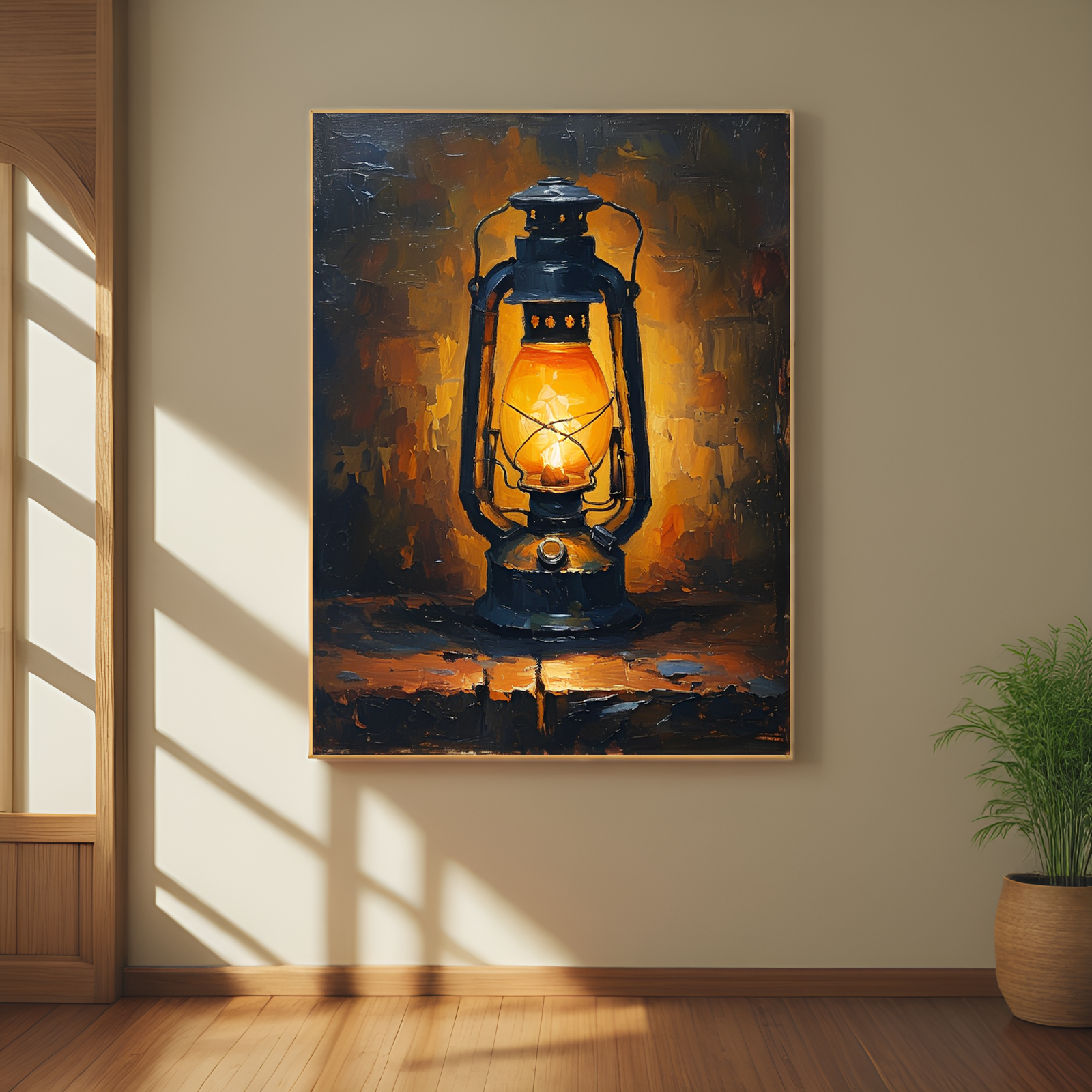 Glow of Nostalgia: The Old - fashioned Lantern