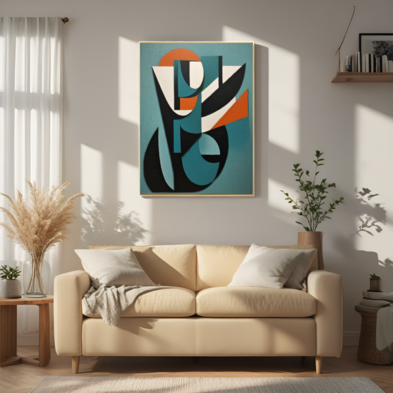 Geometric Reverie: The Colorful Confluence of Shapes