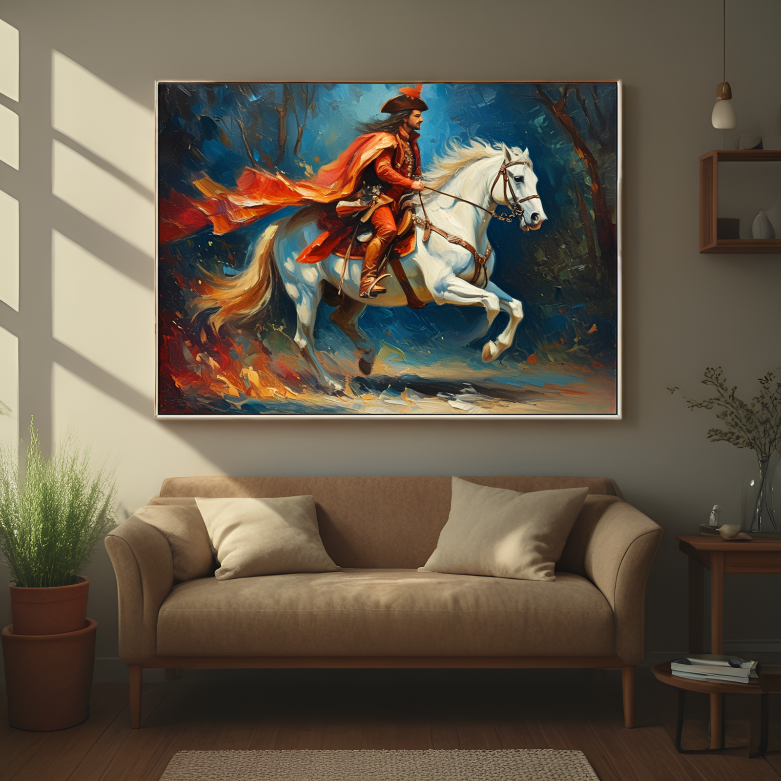 Gallant Knight’s Vigorous Ride