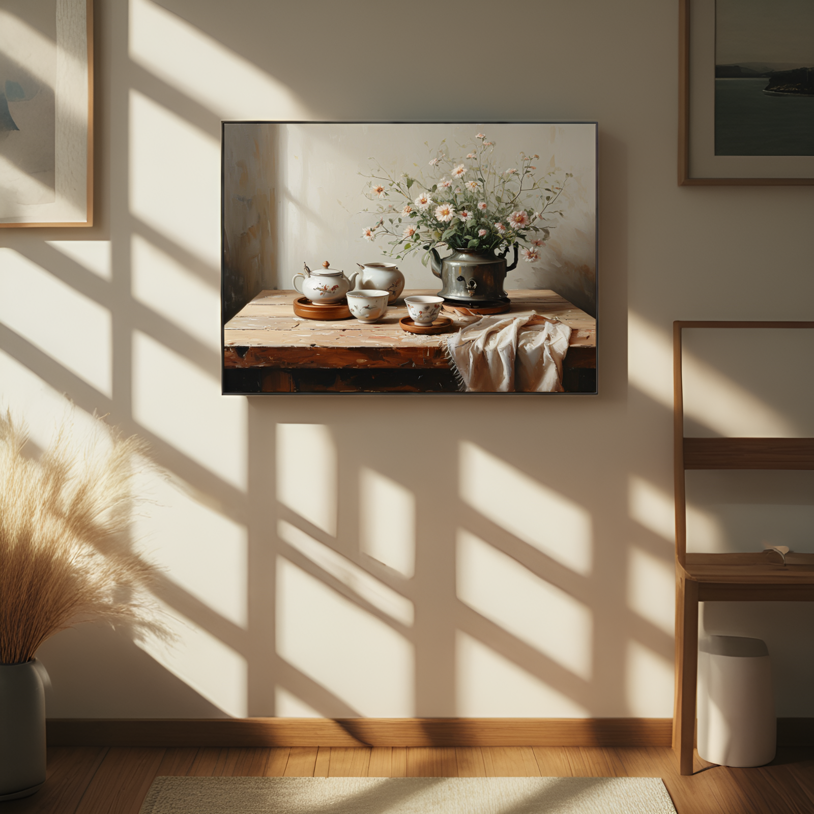 Tea Time Serenity: A Still Life Reverie