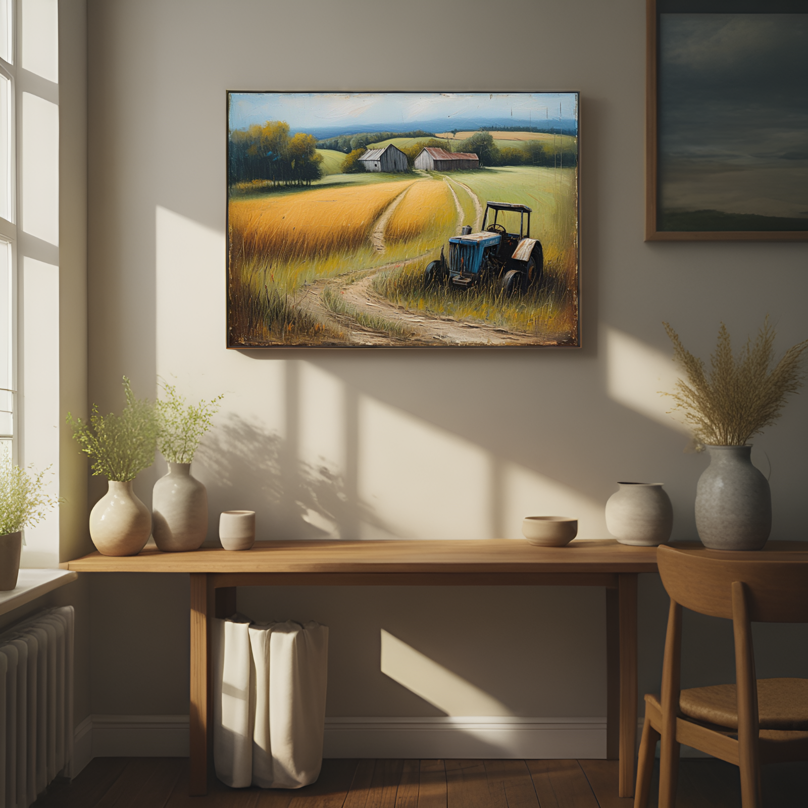Rustic Farmland Scene
