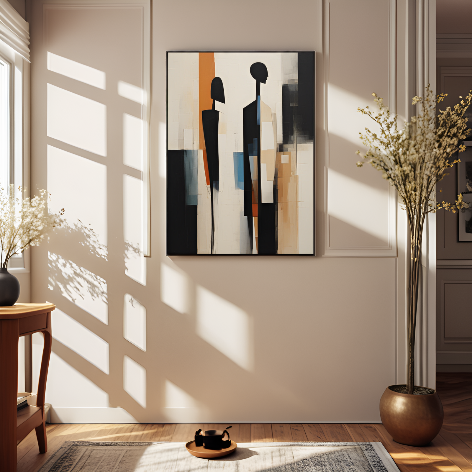 Silent Encounter: The Abstract Duo