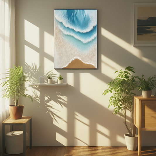 Serenade of the Shore: The Dance of Waves and Sand