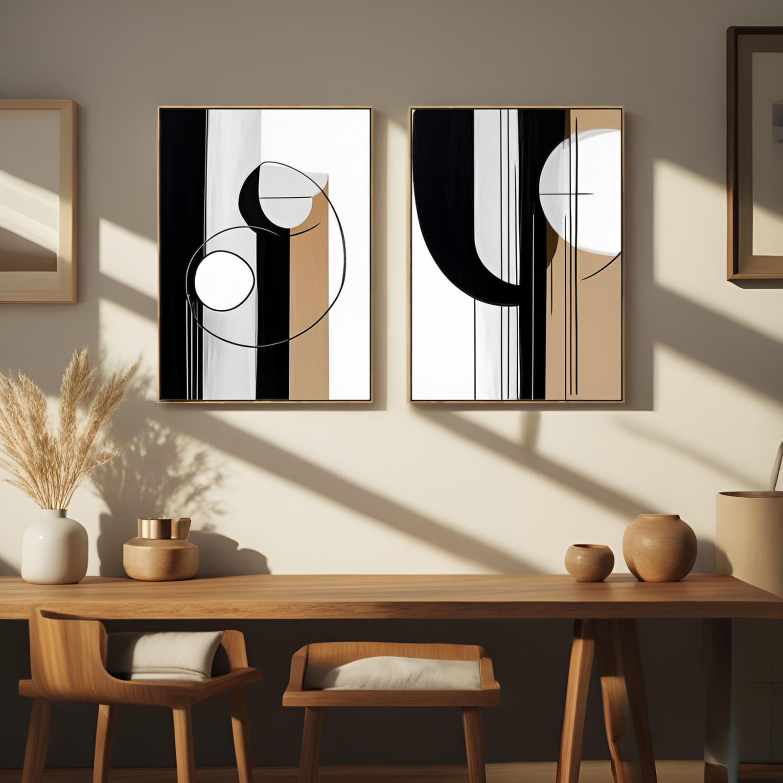 Interaction géométrique : une fusion harmonieuse de formes 