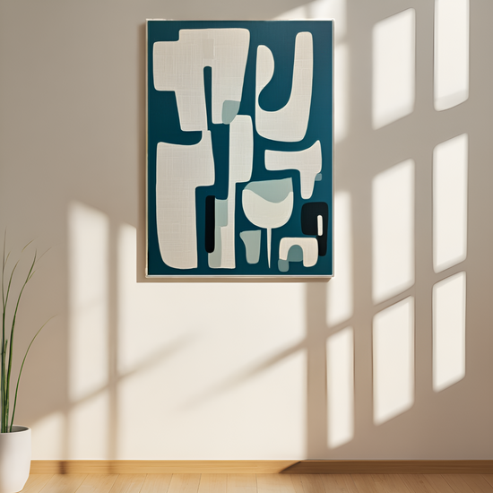 Abstract Geometry: The Harmonious Blend of Shapes and Tones