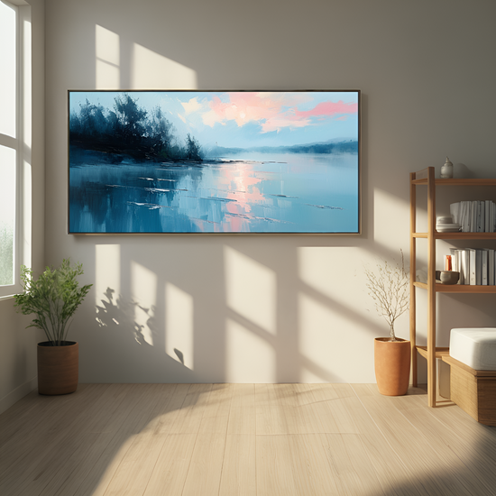 Serene Lake at Dawn