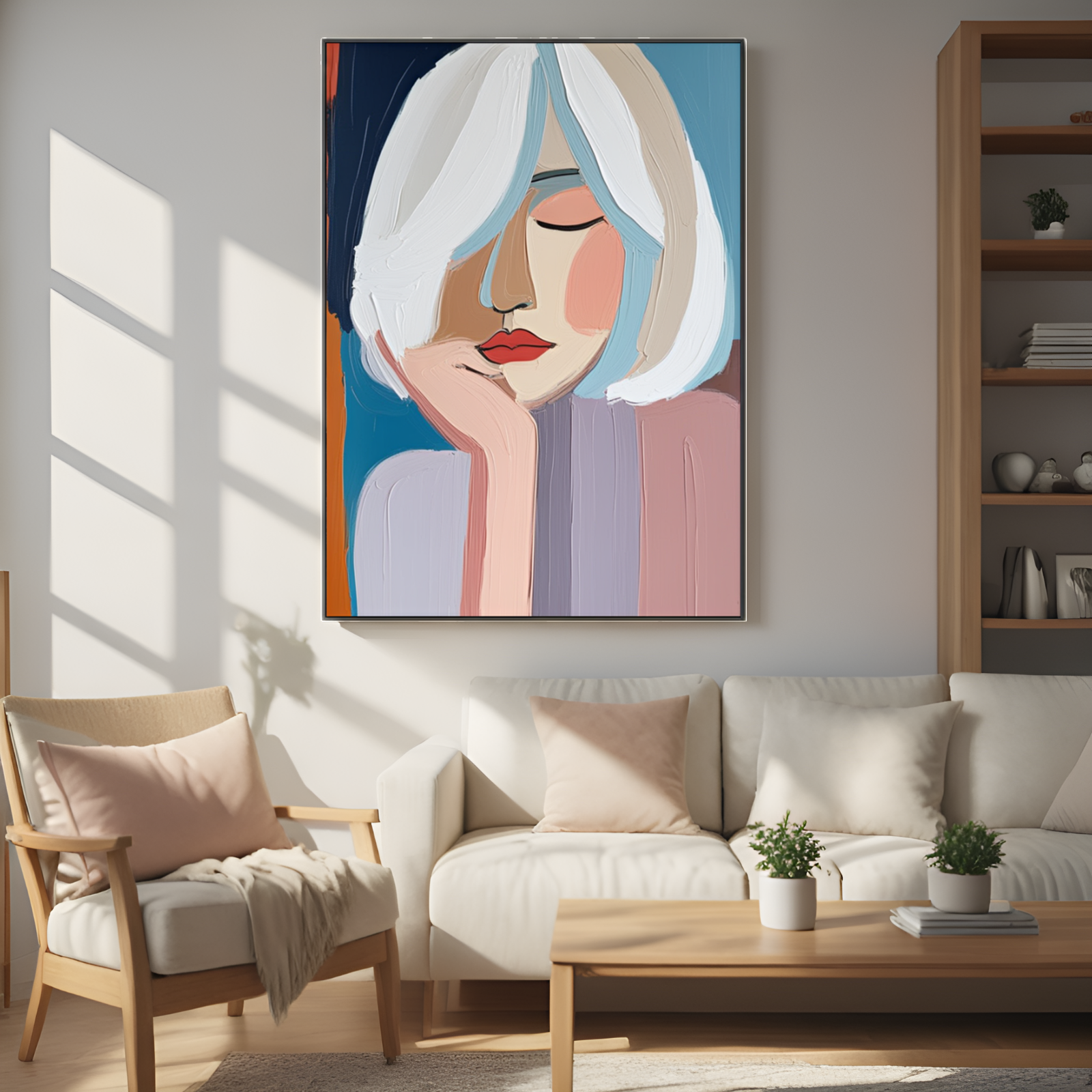 Moments of Quiet Reflection: The Pensive Lady