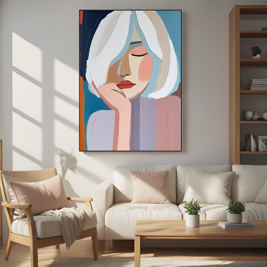 Moments of Quiet Reflection: The Pensive Lady