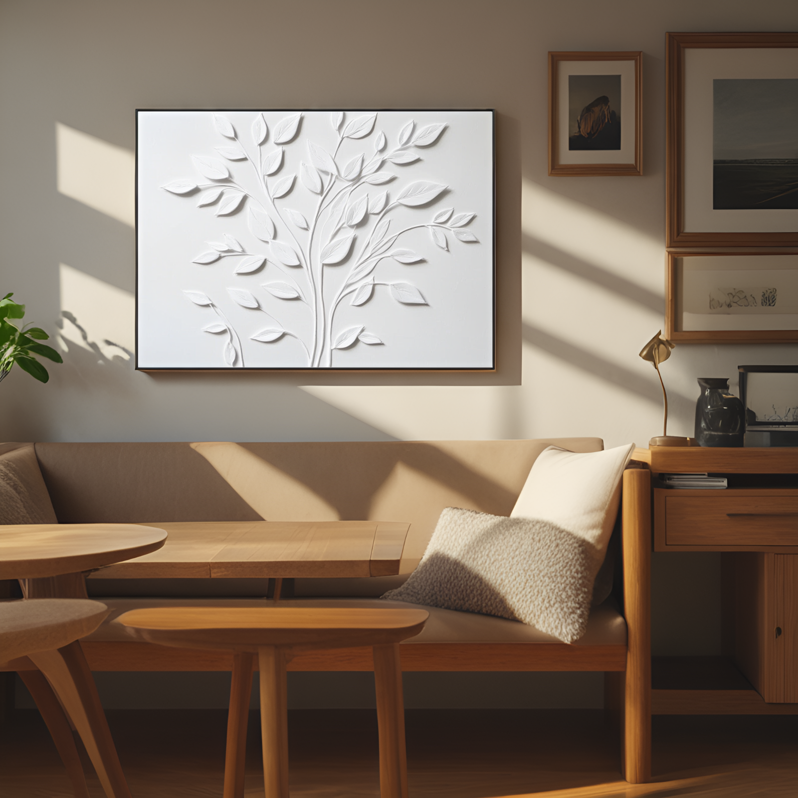 Elegant White Foliage