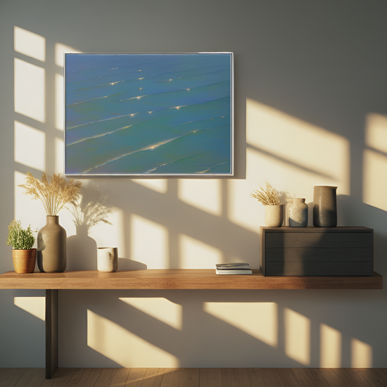 Sun - kissed Ocean Waves