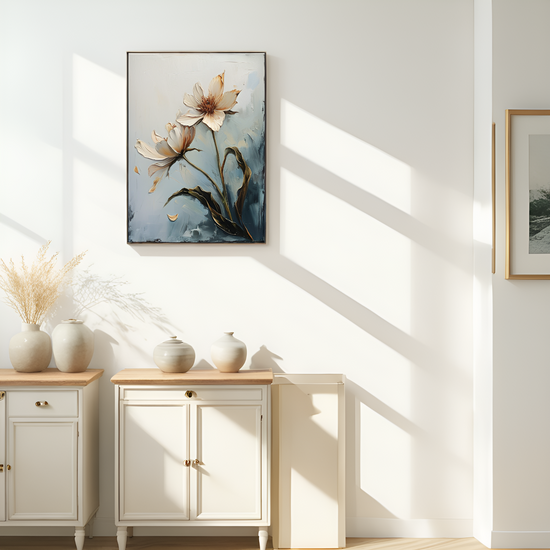 Ethereal Elegance: The Graceful Dance of Pale Blossoms