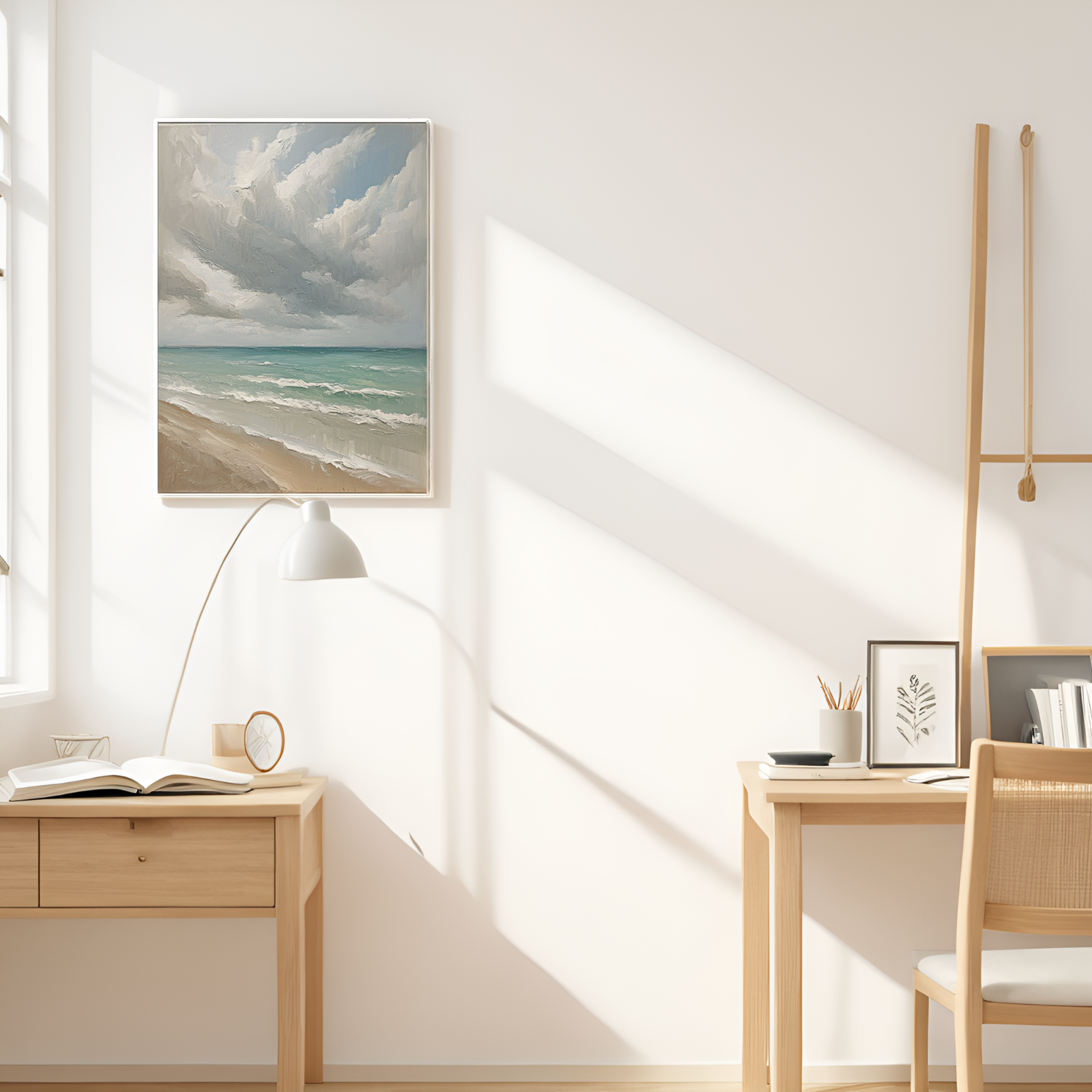 Dynamic Seascape: Clouds and Waves