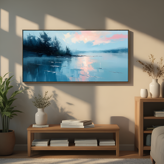 Serene Lake at Dawn