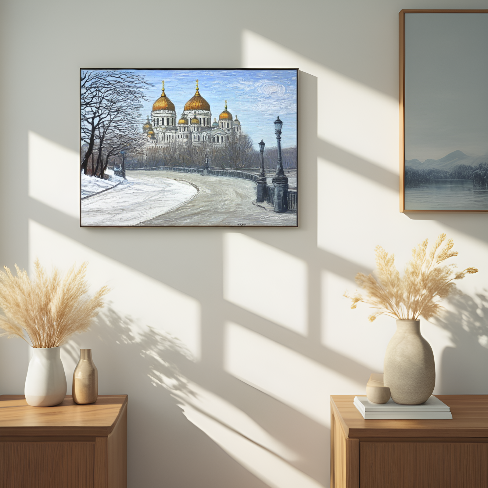 The Cathedral of Christ the Savior in Winter