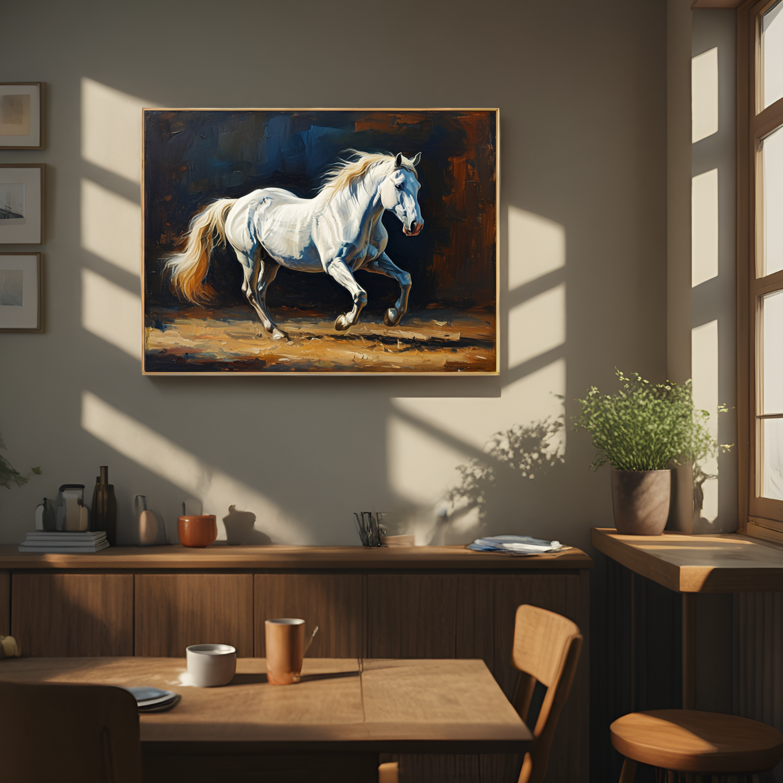 The Gallop of the White Steed