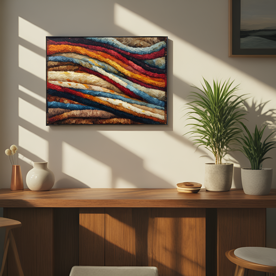 Harmony of Hues: Textured Color Streams