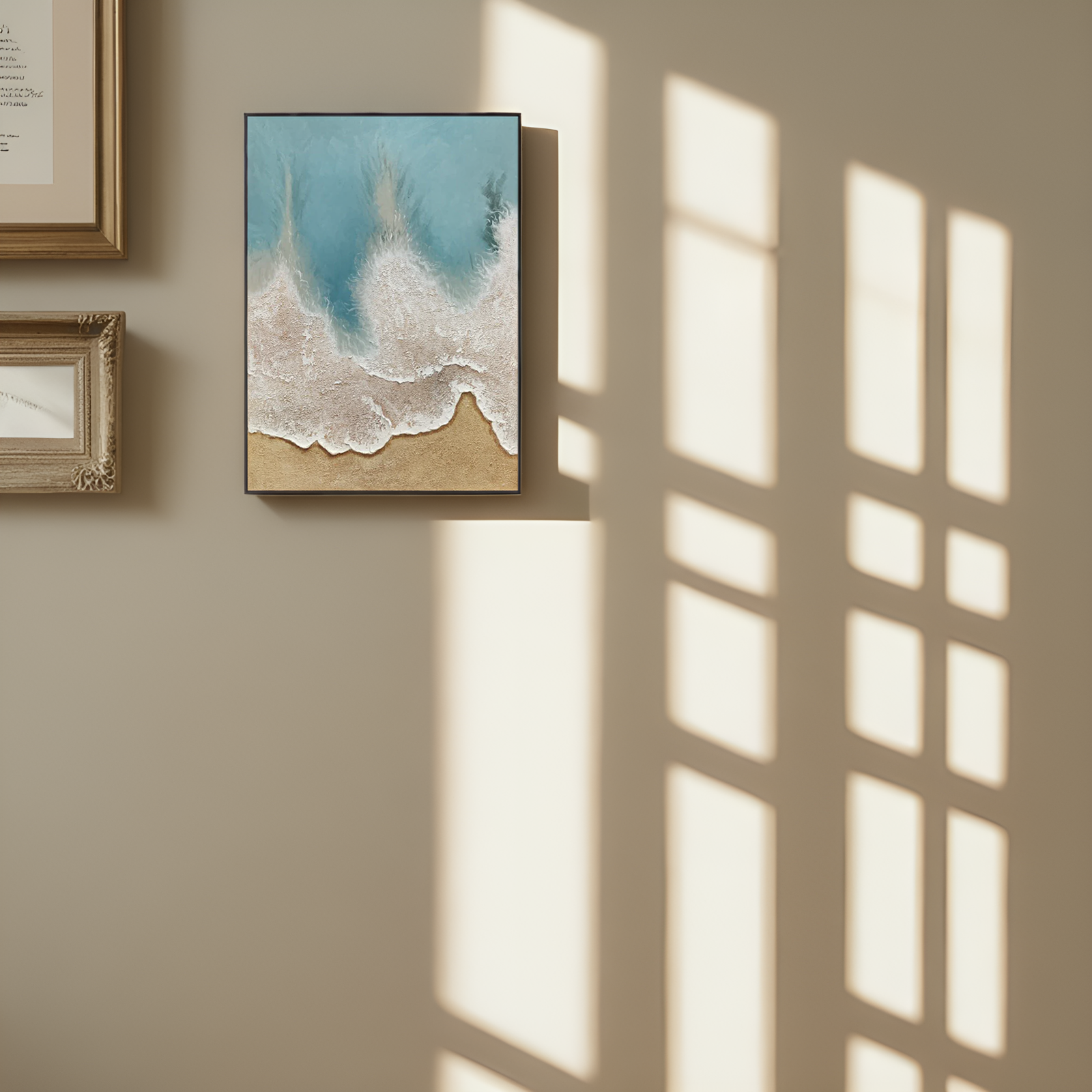 Ocean's Embrace on the Sandy Shores