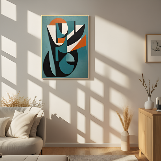 Geometric Reverie: The Colorful Confluence of Shapes