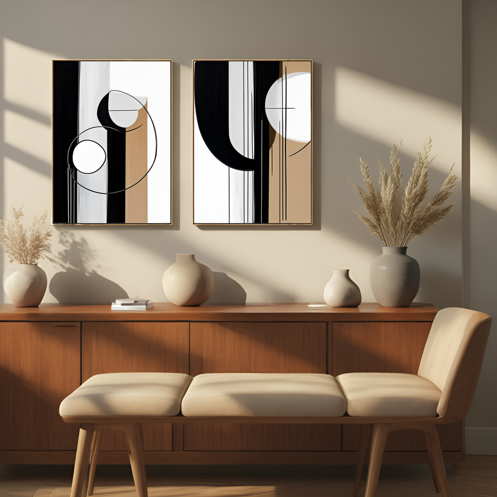 Interaction géométrique : une fusion harmonieuse de formes 