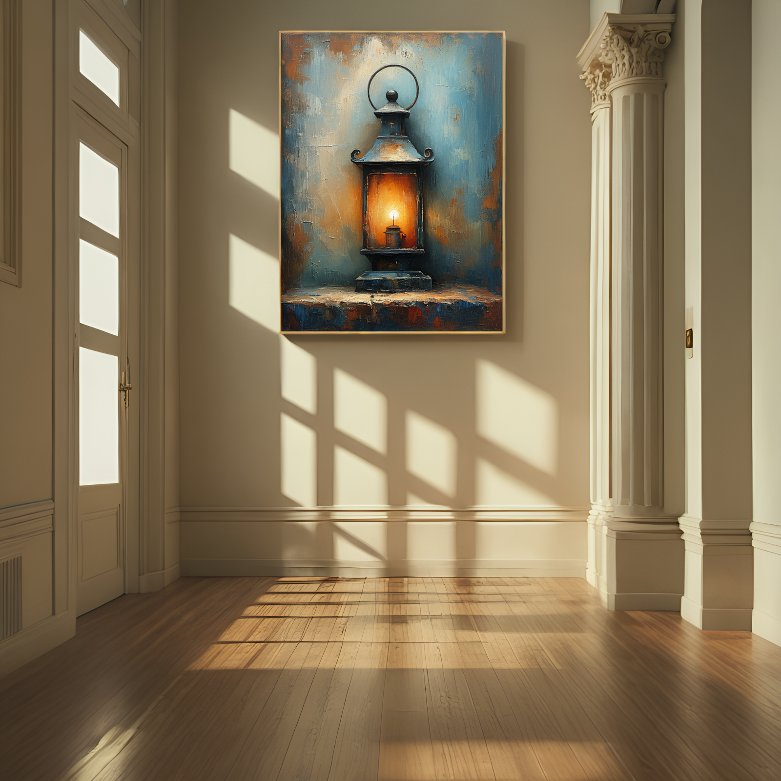 Glow of Nostalgia: The Timeless Lantern